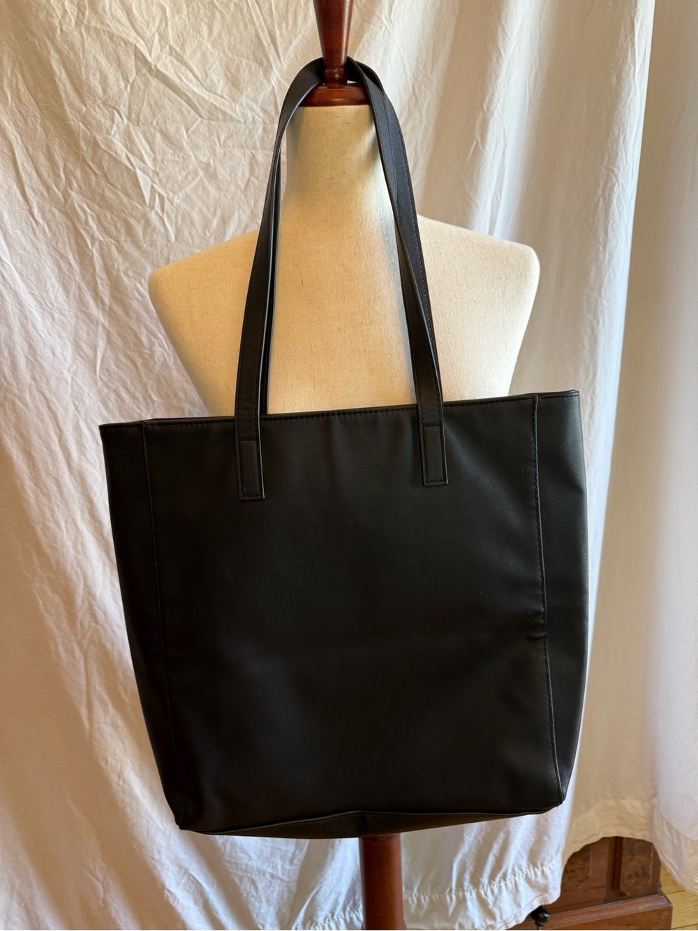 Martha Stewart Black Shoulder Tote Bag